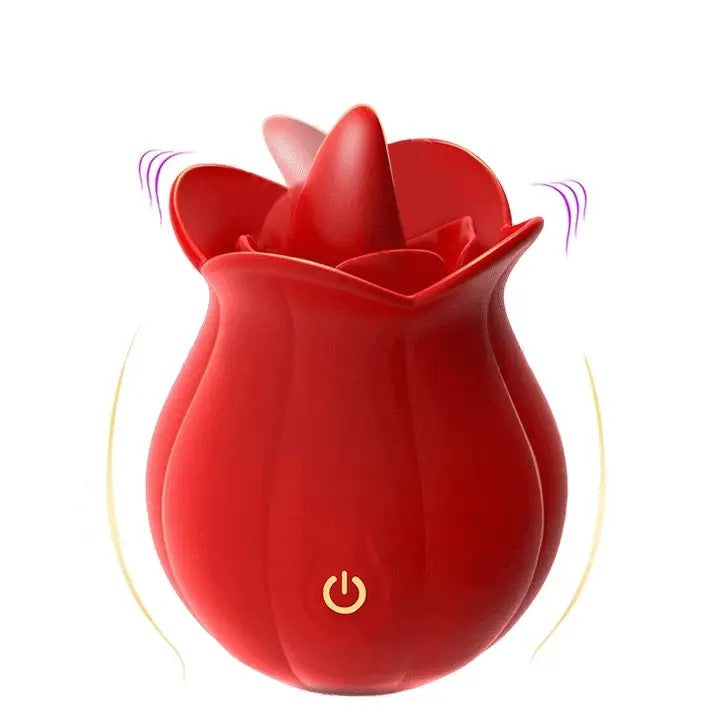 Vibrating Tongue Licks & Keeps Licking For Toe-Curling Thrills!
