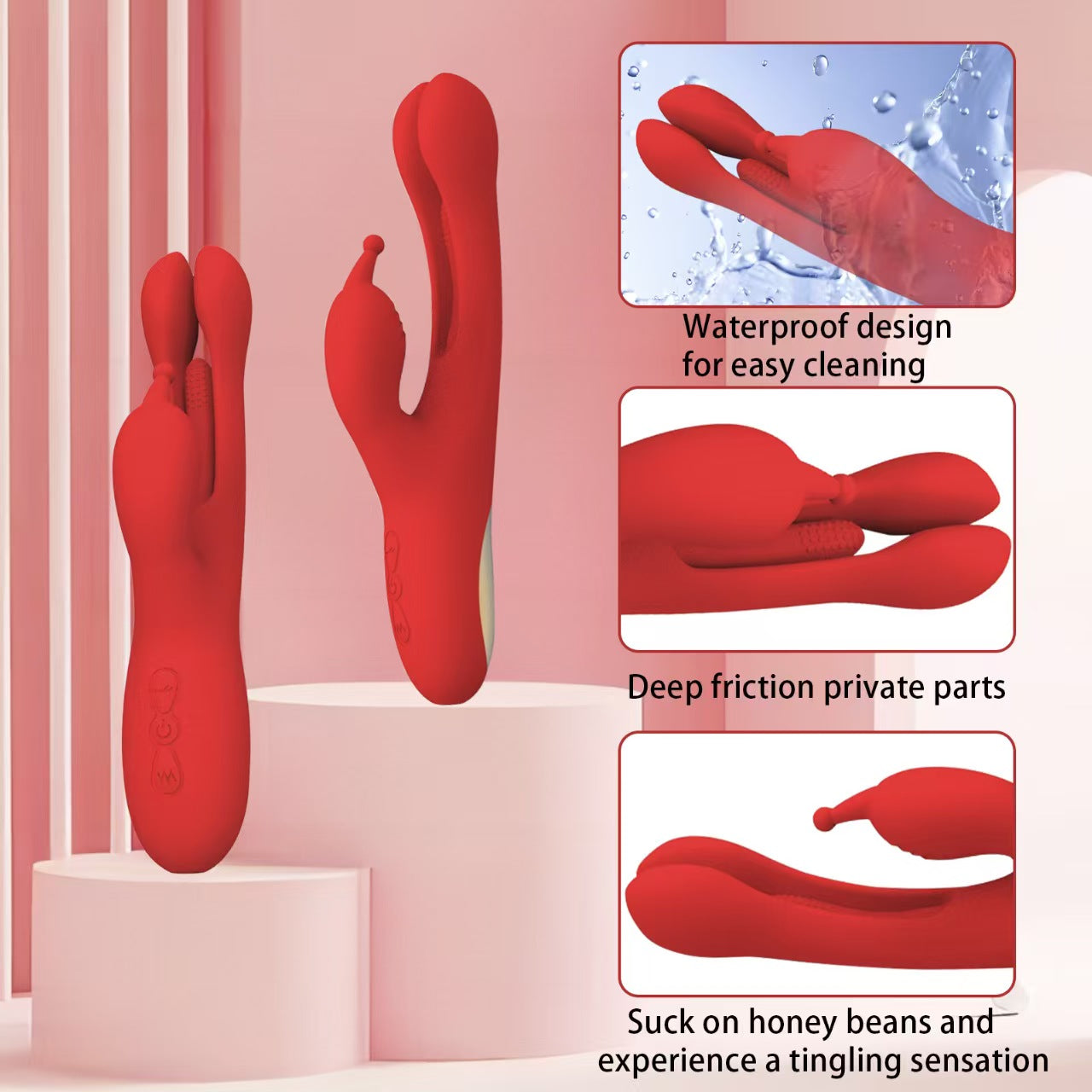 Licking G-spot Vaginal Vibration Massage Clitoral Stimulator