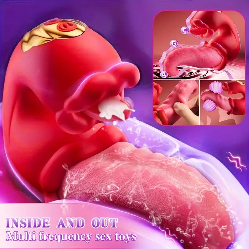 Tongue Swing Clitoral G Spot Stimulation Vibrator