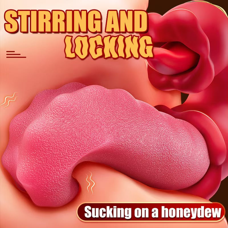 Tongue Swing Clitoral G Spot Stimulation Vibrator