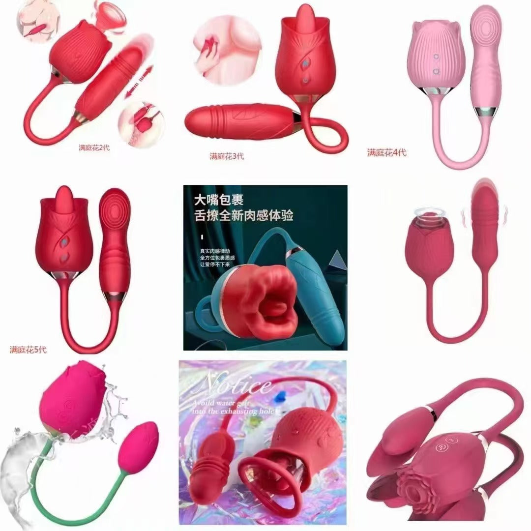 Tongue Swing Clitoral G Spot Stimulation Vibrator