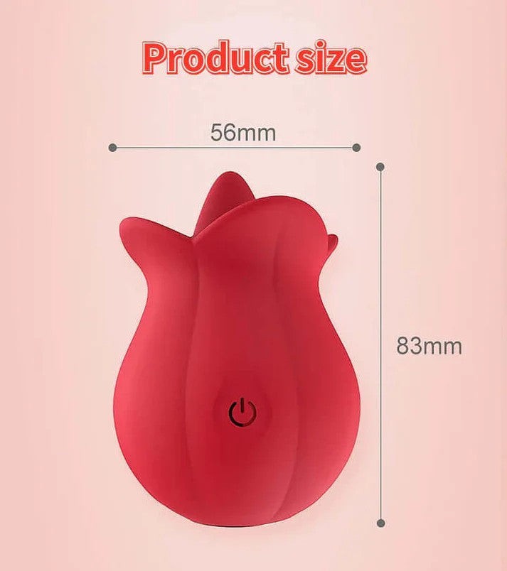 Vibrating Tongue Licks & Keeps Licking For Toe-Curling Thrills!